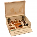 French Experiment Box for Demonstrating Electricity, c. 1900