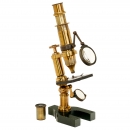 French Microscope by Hartnack & Prazmowski, c. 1875