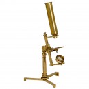 English Compound Microscope by J. Fuller, c. 1810