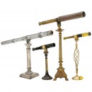 4 Telescopes on Decorative Stands, 19th Century onwards
