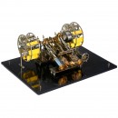 Precision Model of a Paddle Steamer Engine