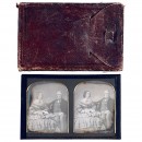 Stereo Daguerreotype by William Kilburn, c. 1846