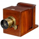 Sliding Box Daguerreotype Camera by Frederick J. Cox, c. 1848