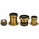 4 Brass Lenses, c. 1880–90