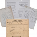 Archive of Original Correspondence between Romain Talbot, Paris,