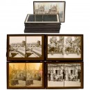 18 Stereo Slides (13 x 18) by Victor Selb, 1897