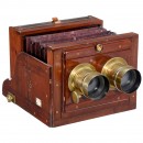 Stereo Wet-Plate Camera by Murray & Heath, London, c. 1860–70