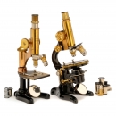 2 Microscopes by Ernst Leitz