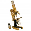 Reichert Compound Monocular Microscope, c. 1890