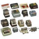 Collection of 16 Fast Adding Machines