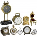 Interesting Group of Small Clocks, 1920 onwards