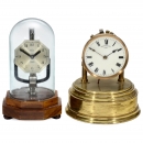 2 English Electric Mantel Timepieces