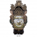Frisian Mermaid Wall Clock, c. 1820