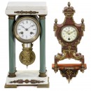 2 Lenzkirch Timepieces, c. 1900
