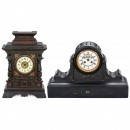 2 Vintage Mantel Clocks