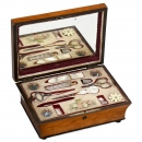 French Musical Sewing Necessaire, c. 1850