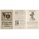 Optisches Werk Dr. Staeble & Co. Main Catalog, 1911