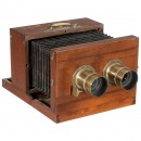 Stereo Camera (Chambre Double D'Atelier) by Jamin, c. 1855