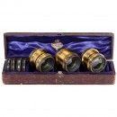 Zeiss Convertible Anastigmat Stereo Lenses by Ross, c. 1900