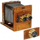 Ernemann Globus K Stereo Camera, Series II, c. 1911