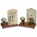 2 Cooke Wheatstone Single-Needle Telegraphs, c. 1860