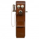 Belgian Wall Telephone, c. 1922