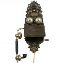 Norwegian Elektrisk Bureau, Kristiania Wall Telephone, 1893