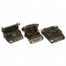 3 Portable Typewriters