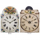 2 Black Forest Shield Clocks, c. 1880