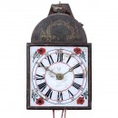 Black Forest Wooden Wheel Clock, c. 1800