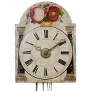 Black Forest Alarm Shield Clock, c. 1840