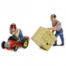 2 German Tin Toys, c. 1955