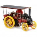 Live Steam Traction Engine 1:10 Scale Model, c. 1975