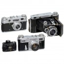 4 Cameras from the Soviet Union