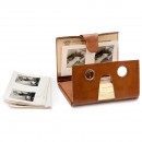Pocket Stereo Viewer with Nude Photos, c. 1947