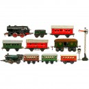 Group of Toy Trains Gauge 0, c. 1950