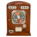 	French Le Poker d'As Roulette Gambling Machine, c. 1940