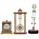 3 Table or Mantel Clocks