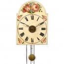 Black Forest Alarm Shield Clock, c. 1840