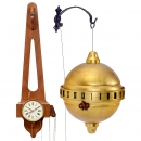 Circular-Pendulum Clock and Drop-Ball Clock