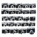 23 Viewfinder Cameras by Voigtländer