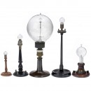 5 Interesting Light Bulbs, c. 1920