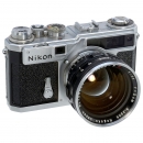 Nikon SP with Nikkor-N.C 1,1/5 cm, 1956 and 1958