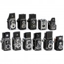 11 TLR Reflex Cameras (6 x 6 cm)