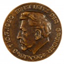 Leitz Ernst Leitz der Vollender Bronze Medal, 1. March 1941