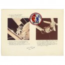 Skylab Document with Garriott Dedication