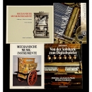 4 Books on Mechanical Music Instruments