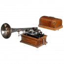 Pathé Coq Model No. 2 Cylinder Phonograph, c. 1900