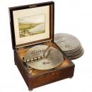 Kalliope No. 60G Disc Musical Box with 10 Saucer Bells, c. 1900