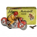 Schuco Motodrill 1006 Motorcycle, c. 1950